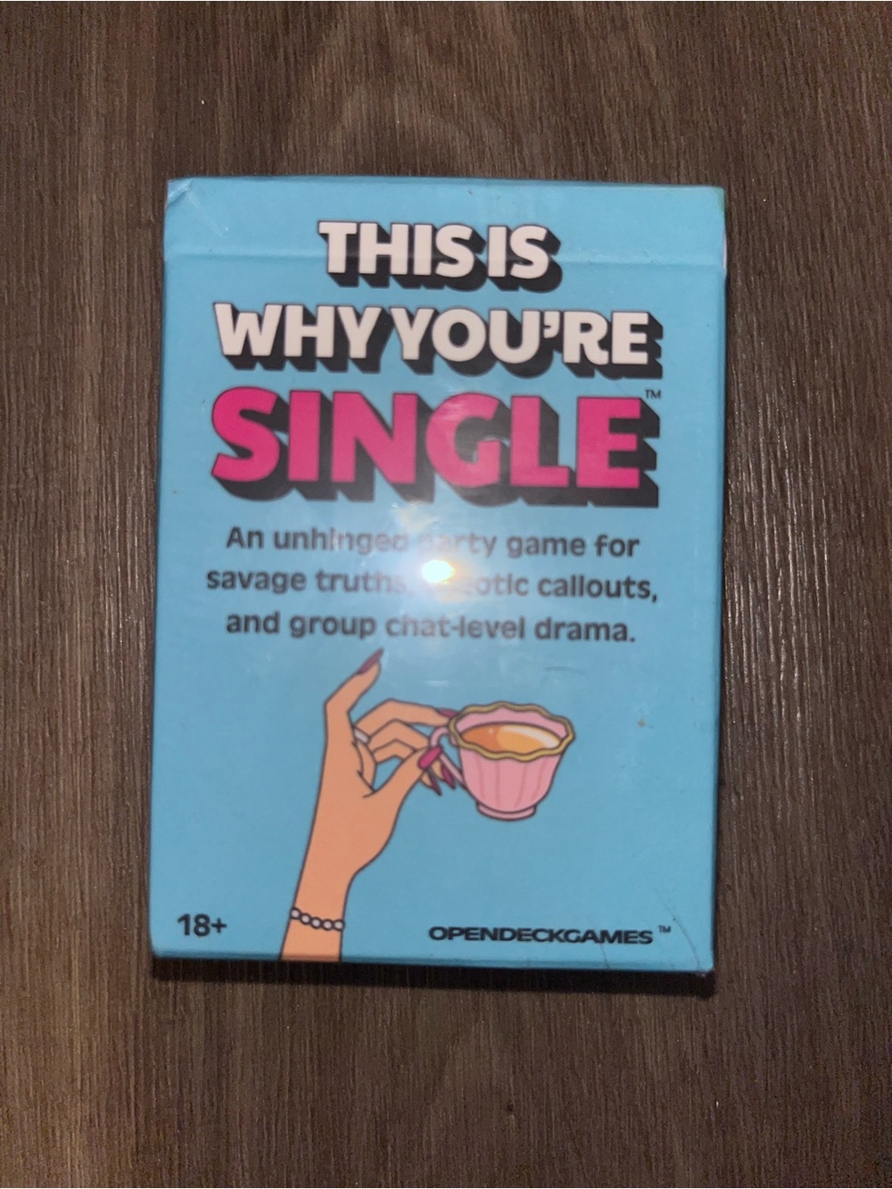 This Is Why You're Single Party Game - (Blue/Pink)